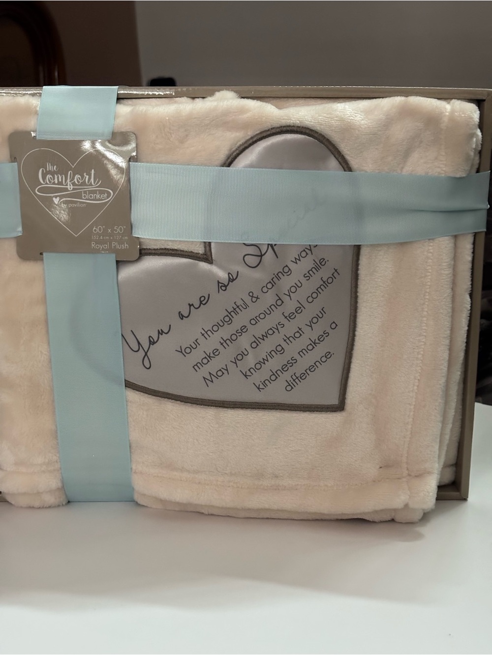 Comfort Blanket Plush Throw  by Pavilion